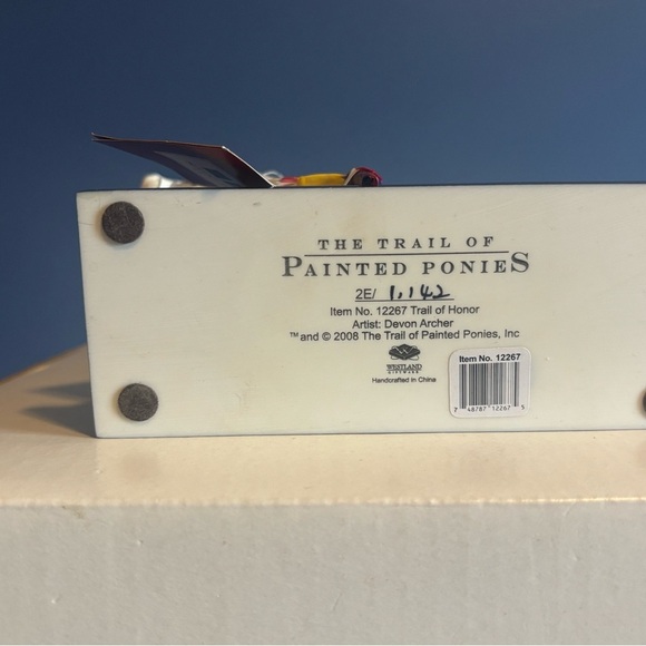 The Trail Of Painted Ponies “ The Trail Of Honor” #1142. New without box. - Picture 5 of 5